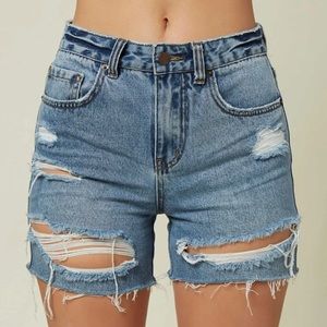 O’Neill angus denim shorts “drifter” cut off 29